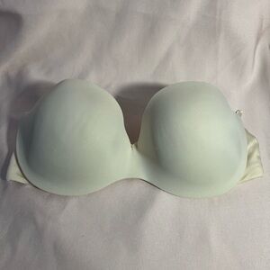 Warner's Cream Strapless Bra